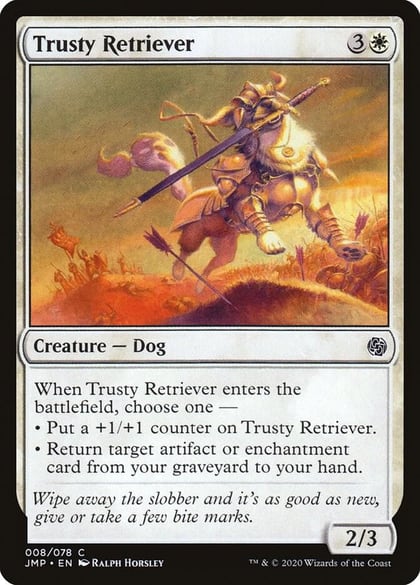 Trusty Retriever, Jumpstart 8