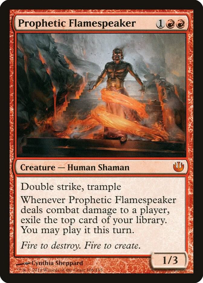 Prophetic Flamespeaker, Journey Into Nyx 106