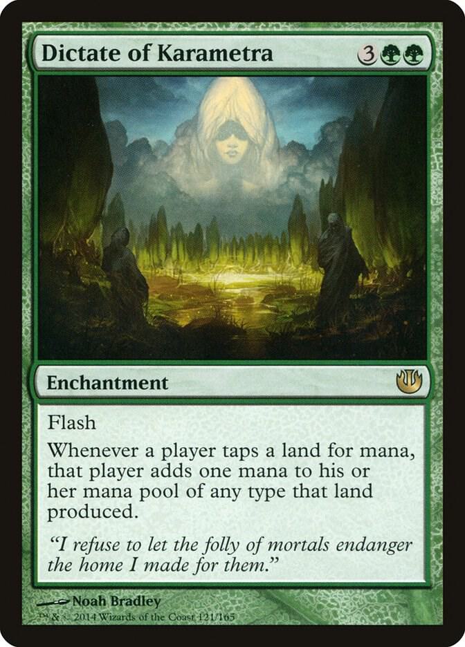 Dictate of Karametra, Journey Into Nyx 121
