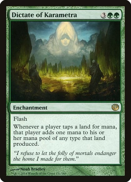 Dictate of Karametra, Journey Into Nyx 121