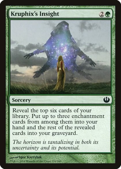 Kruphix's Insight, Journey Into Nyx 129