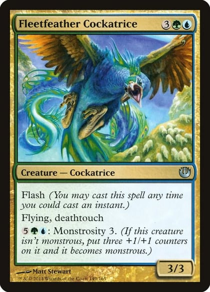 Fleetfeather Cockatrice, Journey Into Nyx 149