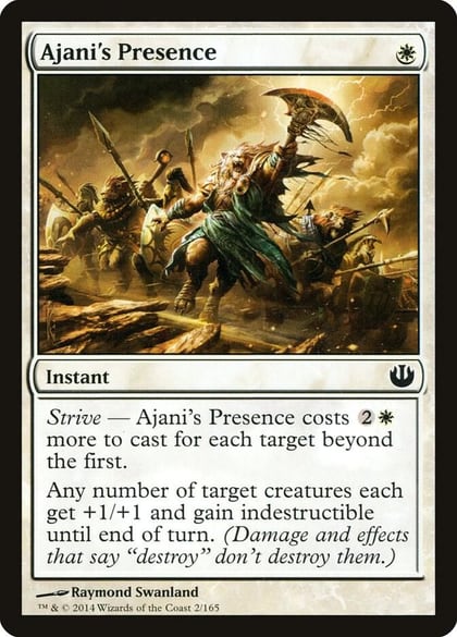 Ajani's Presence, Journey Into Nyx 2
