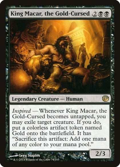 King Macar, the Gold-Cursed, Journey Into Nyx 74