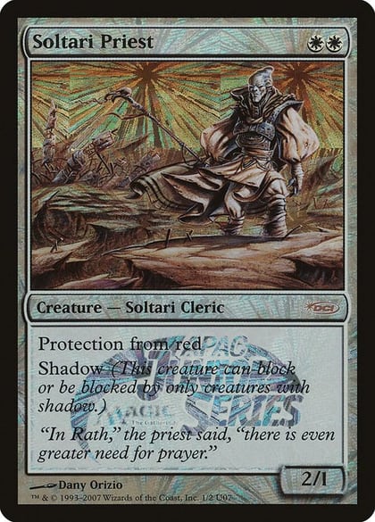 Soltari Priest (Junior APAC Series), Junior Series Promos 1
