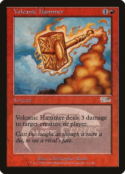 Volcanic Hammer (Junior Super Series), Junior Series Promos 1