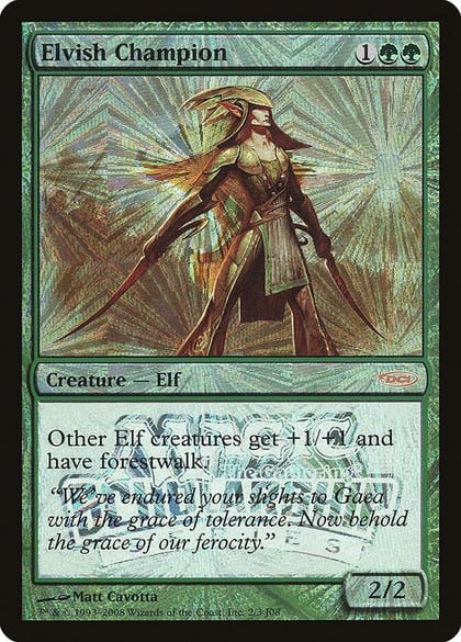 Elvish Champion (Scholarship Series), Junior Series Promos 2