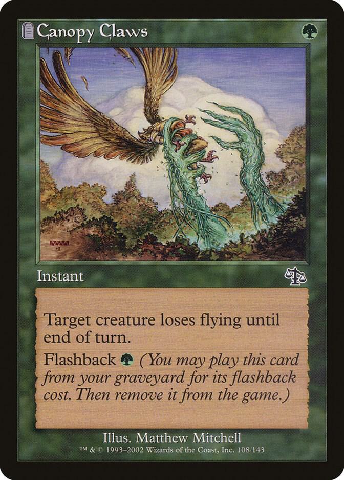 Canopy Claws, Judgment 108