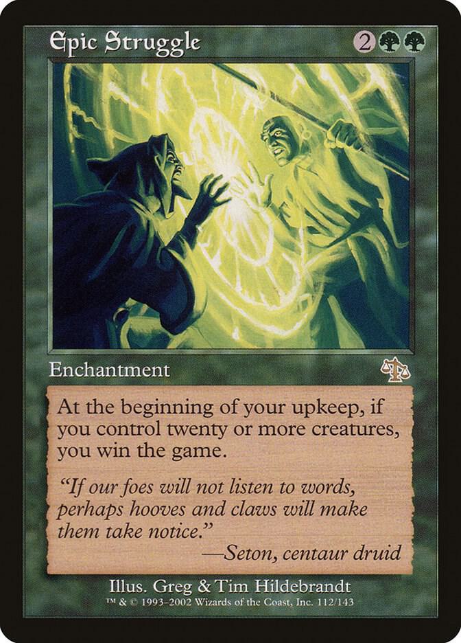 Epic Struggle, Judgment 112