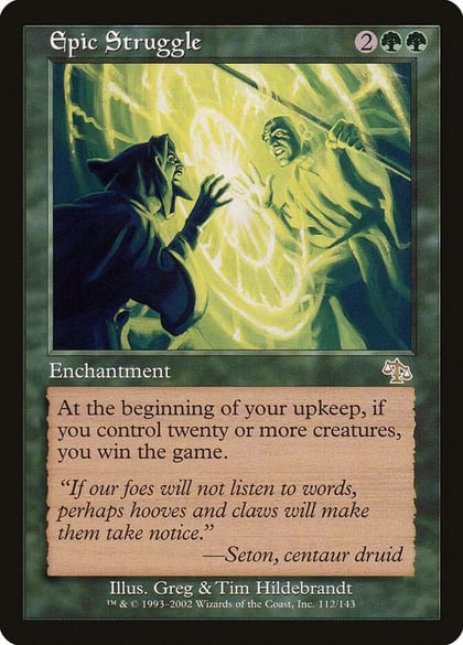 Epic Struggle, Judgment 112