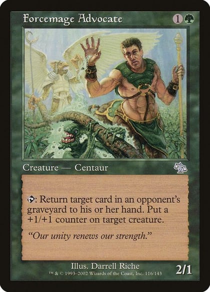 Forcemage Advocate, Judgment 116