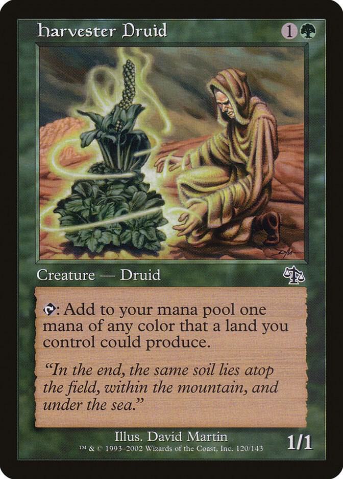 Harvester Druid, Judgment 120