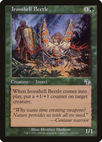 Ironshell Beetle, Judgment 121