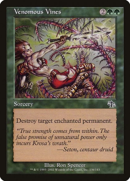 Venomous Vines, Judgment 136