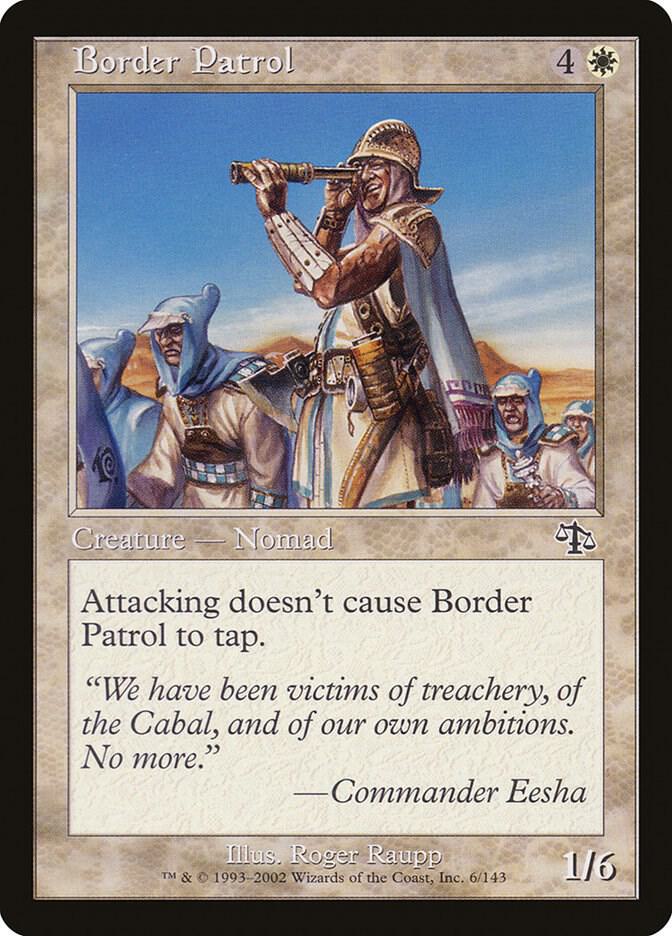 Border Patrol, Judgment 6