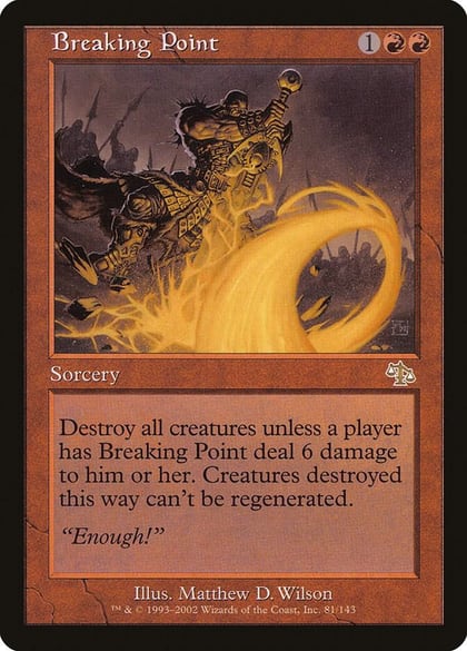 Breaking Point, Judgment 81