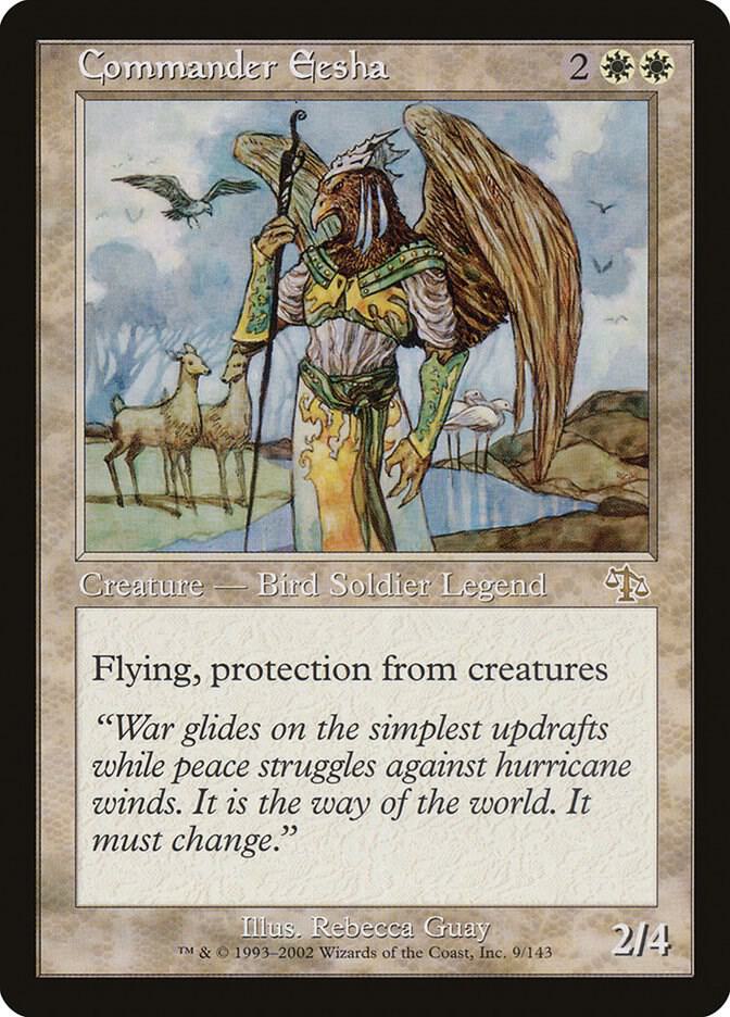 Commander Eesha, Judgment 9
