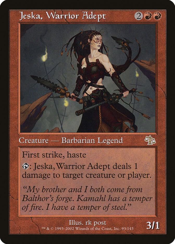 Jeska, Warrior Adept, Judgment 93