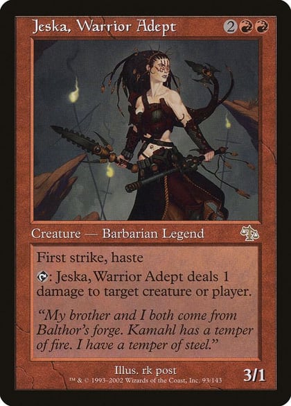 Jeska, Warrior Adept, Judgment 93