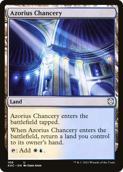 Azorius Chancery, Commander: Kaldheim 106