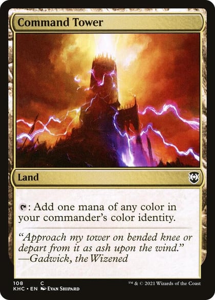 Command Tower, Commander: Kaldheim 108