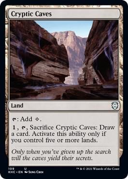 Cryptic Caves, Commander: Kaldheim 109