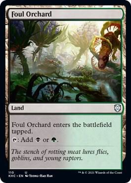 Foul Orchard, Commander: Kaldheim 110