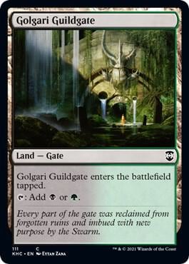 Golgari Guildgate, Commander: Kaldheim 111
