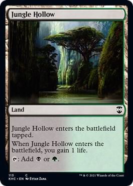 Jungle Hollow, Commander: Kaldheim 113