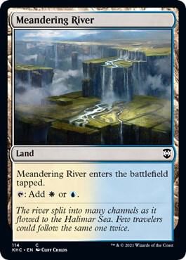 Meandering River, Commander: Kaldheim 114
