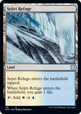 Sejiri Refuge, Commander: Kaldheim 118
