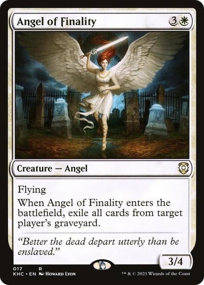 Angel of Finality, Commander: Kaldheim 17