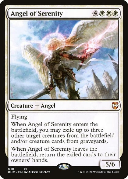 Angel of Serenity, Commander: Kaldheim 18