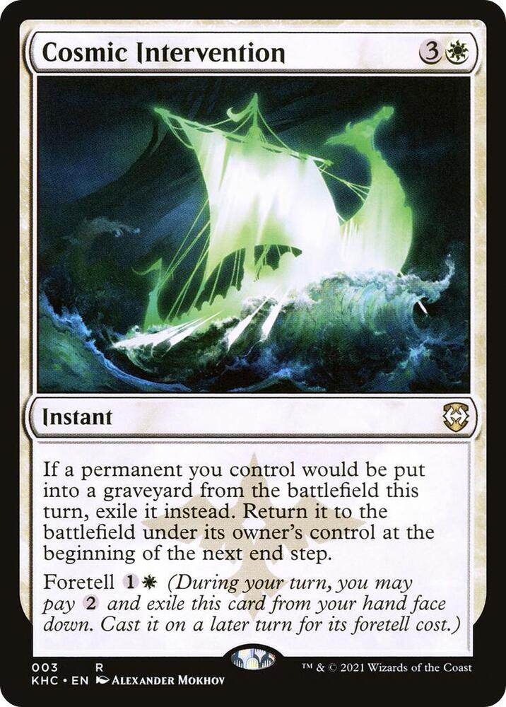 Cosmic Intervention, Commander: Kaldheim 3