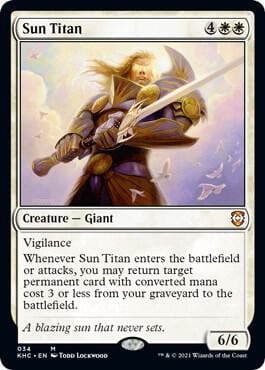 Sun Titan, Commander: Kaldheim 34
