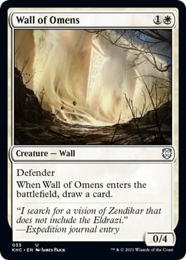 Wall of Omens, Commander: Kaldheim 35