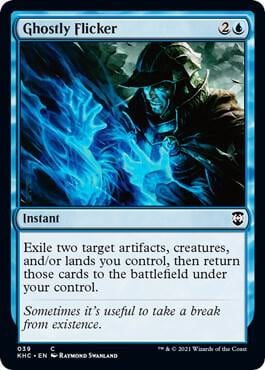 Ghostly Flicker, Commander: Kaldheim 39