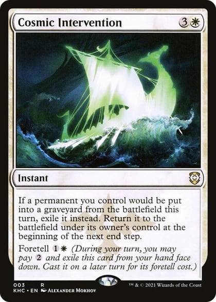 Cosmic Intervention, Commander: Kaldheim 3