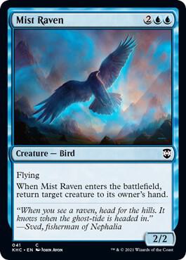 Mist Raven, Commander: Kaldheim 41