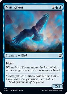 Mist Raven, Commander: Kaldheim 41