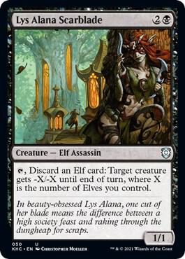 Lys Alana Scarblade, Commander: Kaldheim 50