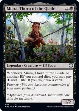 Miara, Thorn of the Glade, Commander: Kaldheim 51