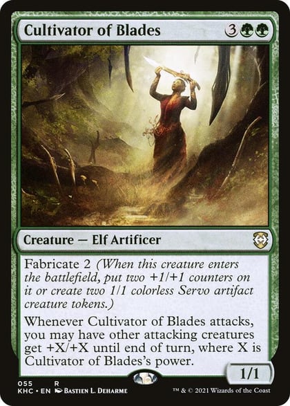 Cultivator of Blades, Commander: Kaldheim 55