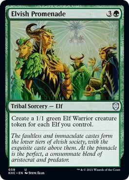 Elvish Promenade, Commander: Kaldheim 59