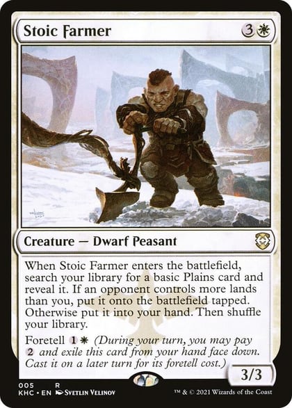 Stoic Farmer, Commander: Kaldheim 5