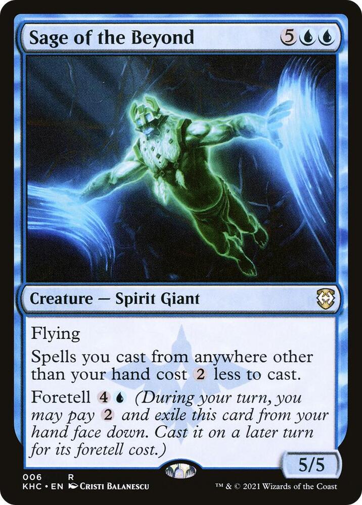Sage of the Beyond, Commander: Kaldheim 6