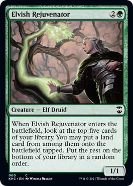 Elvish Rejuvenator, Commander: Kaldheim 60