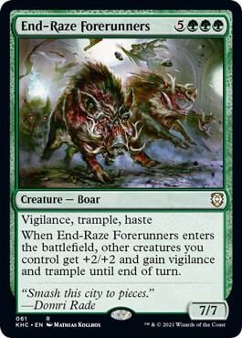 End-Raze Forerunners, Commander: Kaldheim 61