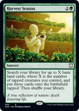 Harvest Season, Commander: Kaldheim 63