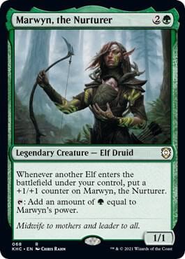 Marwyn, the Nurturer, Commander: Kaldheim 68
